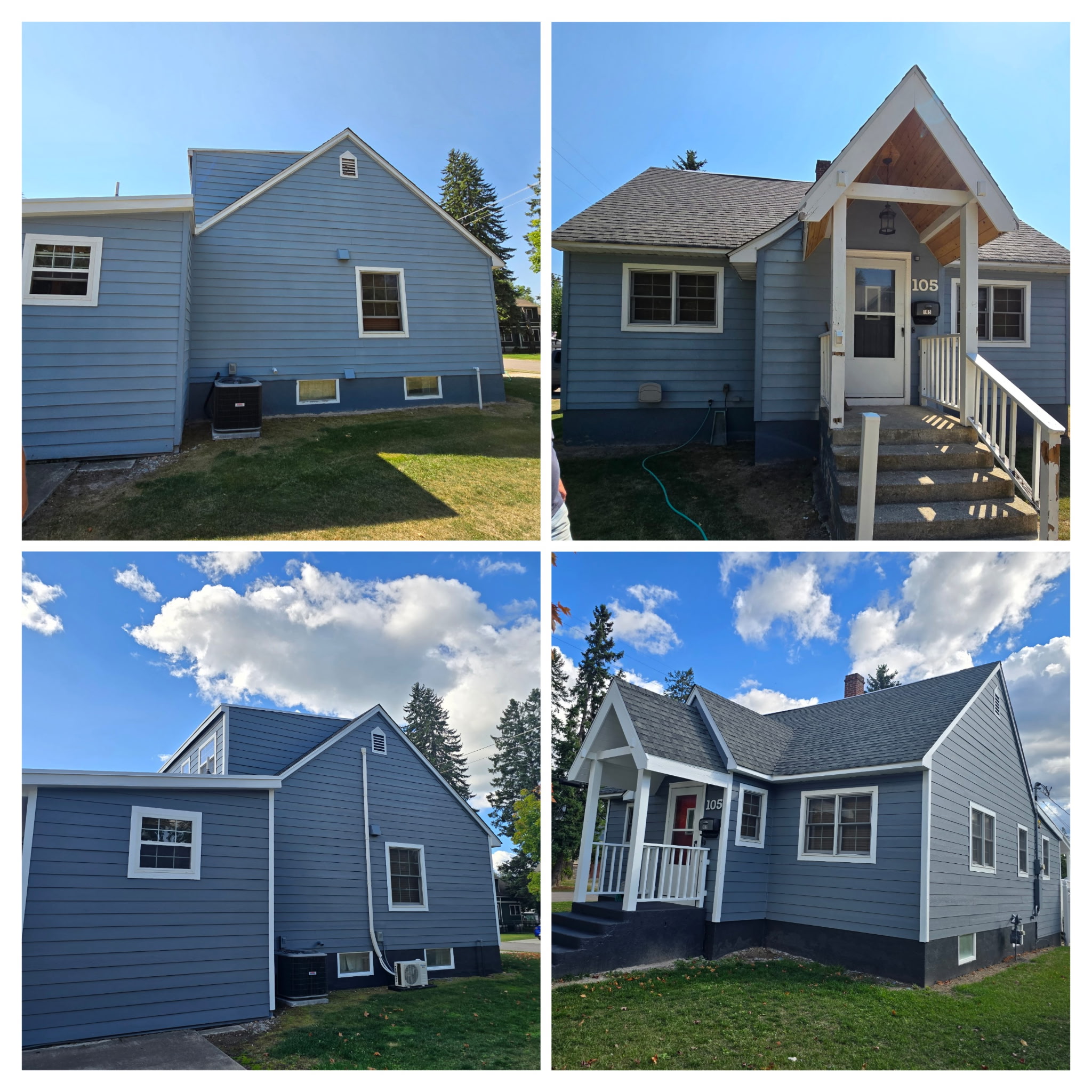 Interior living room repaint showcasing smooth walls and accent details.